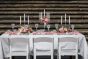 Weinglas Toscana - White Wedding Klappstuhl mieten
