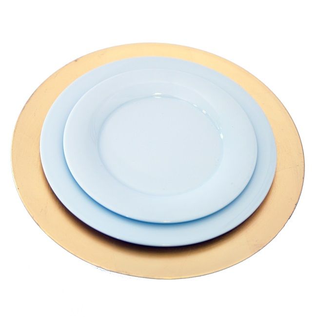 Gold Edition - 3 teiliges Tellerset mieten