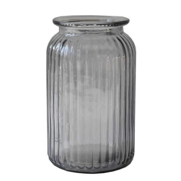 Glasrillen Vase mieten H18 x Ø10 cm