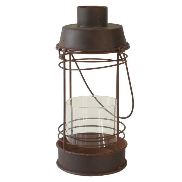 Safari Laterne mieten H 29 cm