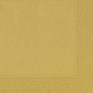 Serviette Basic B33 cm-Gold