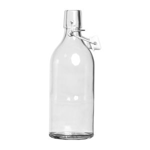 Flasche mit Knappverschluß H21 cm