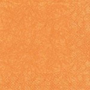 Serviette Basic B33 cm-Mandarine