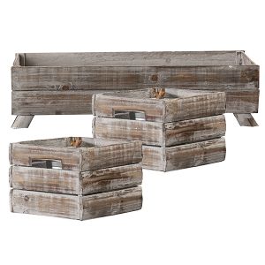 3 teiliges Kastenset mieten B46 x T24 cm