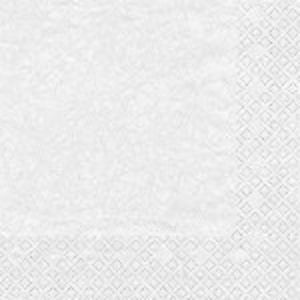 Serviette Basic B40 cm-Weiss