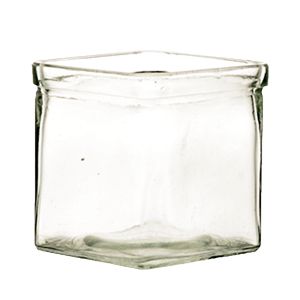 Cube-Vase Rustic B15 x T15 cm