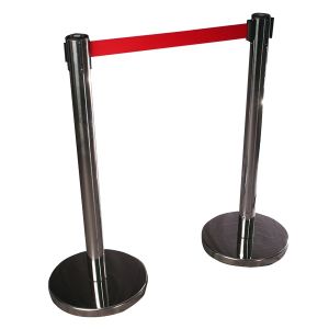Absperrständer mit Zugband mieten