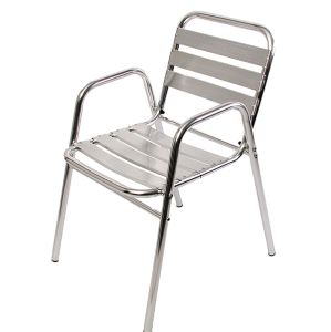 Alu Bistrostuhl mieten