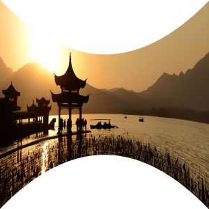 Asien Motivbanner mieten