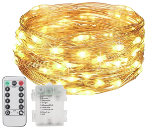 Lichterkette Indoor 2,5 m Silberdraht