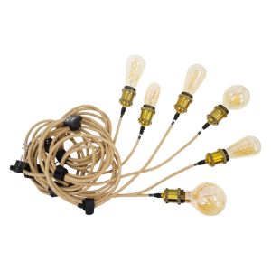 Edison Gluehlampen Set Mieten