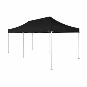 wahlweise auch in Weiß - Faltpavillon mieten B600 x T300 cm