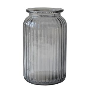 Glasrillen Vase mieten H18 x Ø10 cm