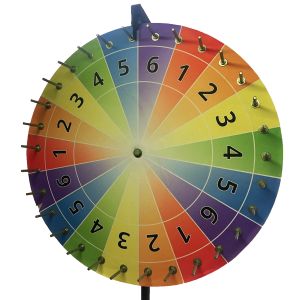 Glücksrad mieten mit Stativ