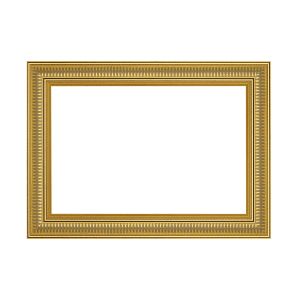 Gold Rahmen mieten 258 x 162 cm