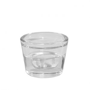 Kerzenhalter Glas H4,5 cm