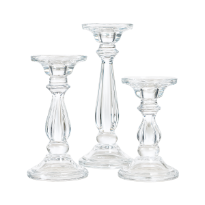 Kristall Kerzenhalter Set mieten