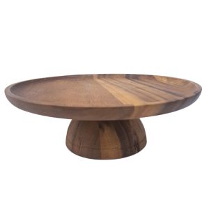 Tortenplatte Holz mieten D24 cm