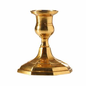 Leuchter mieten Gold H 9,5 cm