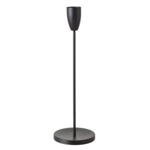 Leuchter mieten Schwarz H 25 cm