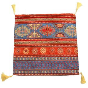 43 x 43 cm - Oriental Kissen mieten Blau