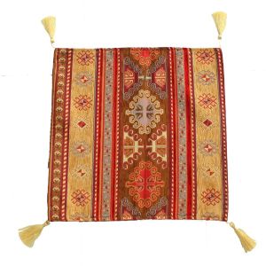 43 x 43 cm - Oriental Kissen mieten Braun 