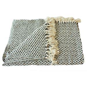 160 x 130 cm - Rhombe Plaid mieten 