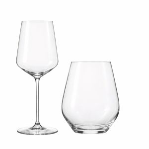 Rot & Uni Style Glasset mieten