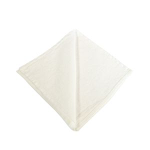 Serviette Stoff Altweiß B45 x T45 cm