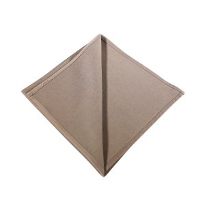 Serviette Stoff Anthrazit B50 x T50 cm