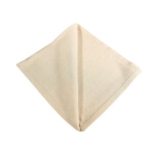 Serviette Stoff Beige B50 x T50 cm