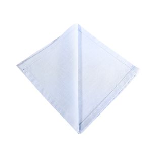 Serviette Stoff Eisblau B50 x T50 cm