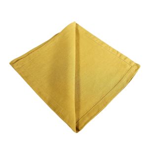 Serviette Stoff Gold B50 x T50 cm