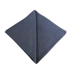 Serviette Stoff Navi-Blau B50 x T50 cm