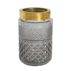 Shine Vase mieten Schwarz H 19 cm