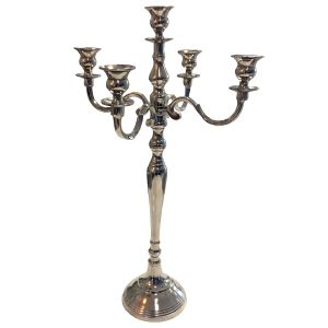 Silber Leuchter mieten 5armig H 60 cm
