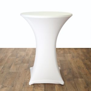 Stretchhusse Stehtisch D80 cm
