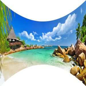 Südsee Motivbanner mieten