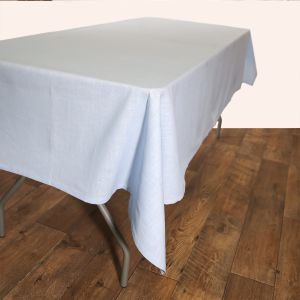 Tischtuch Eisblau B220 x T130 cm