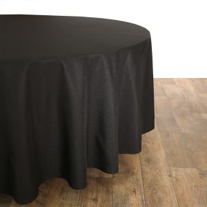 Tischtuch Schwarz D300 cm