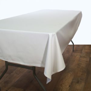 Tischtuch Weiß B220 x T130 cm