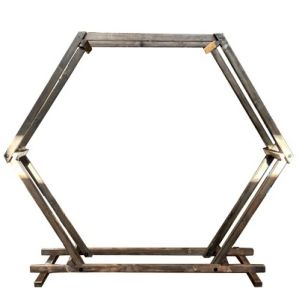 Vintage Traubogen mieten Braun D200 cm