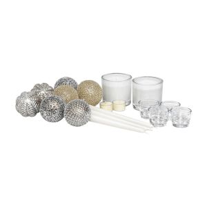 White Christmas Accessoireset mieten 