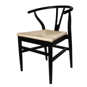 Wishbone Chair mieten Schwarz