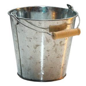 Zink Eimer mieten 15 x 14 cm