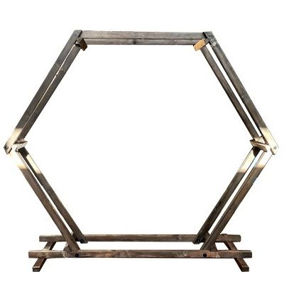 Vintage Traubogen mieten Braun D200 cm