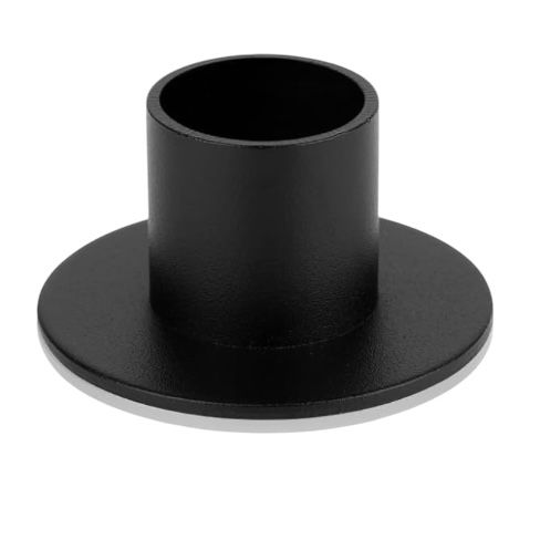 Schwarz Kerzenhalter - H 3 cm