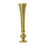 Vase Flöte Gold H60 cm