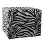 Afrika Hocker mieten - Zebra
