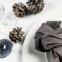 Weinglas Provence - Anthrazit Serviette mieten